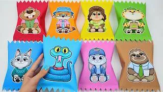 Thumbnail: 🌈Paper DIY🌈 Cute ZOOTOPIA 2 Blind Bag Unboxing!🐰🦊 | ASMR | How to make | Tombi ASMR