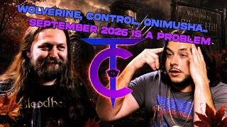 Thumbnail: wolverine, control, onimusha.. september 2026 is a PROBLEM