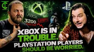 Thumbnail: xbox is in trouble. playstation players should be worried.