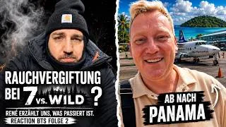 Thumbnail: Rauchvergiftung bei 7vs Wild ? René erzählt was passiert ist & Reaction BTS #2