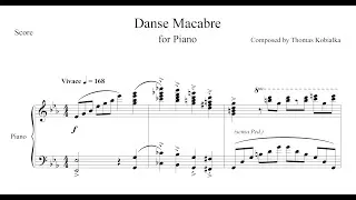 Thumbnail: DANSE MACABRE for Piano (composed by Thomas Kobialka)