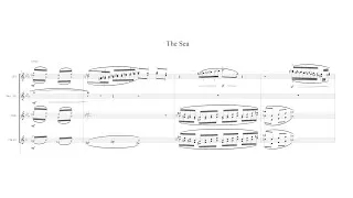 Thumbnail: THE SEA for Orchestra (Score + Audio) by Thomas Kobialka