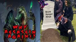 Thumbnail: Why Is Everyone SO MAD About Mastery Pack Assassin?! | Flesh and Blood TCG