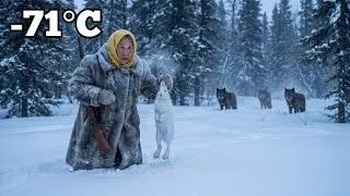 Thumbnail: She Finally Caught Food at -71°C | But She Was Not Alone…