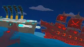 Thumbnail: Armored Titanic in unequal battle - Ship Animation