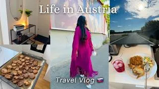 Thumbnail: Life in Austria | postpartum diary | 7am road trip to Vienna, traveling to slovakia | fasting habits