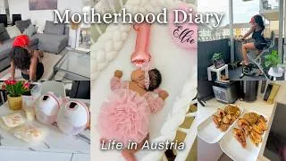 Thumbnail: life of a productive mum living in Austria | Life in Austria vlog | balancing motherhood | cooking..