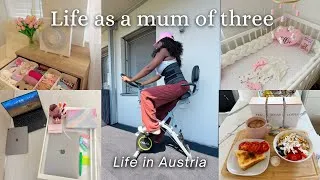Thumbnail: Productive Days at Home with my Newborn | Life in Austria | Bulk Cooking,Slow living vlog | mom of 3