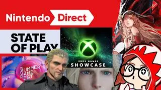 Thumbnail: Summer Game Showcase 2026 LIVE reactions - Final Fantasy is so back???