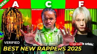 Thumbnail: BEST NEW RAPPERS 2025 (+ TIER LIST)
