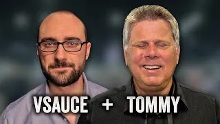 Thumbnail: Tommy & Michael from @Vsauce Meet For The First Time and Talk Depth Perception & Human Senses (2013)
