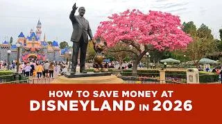 Thumbnail: How to save MONEY at Disneyland in 2026