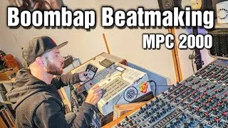 Thumbnail: Mpc 2000 Beatmaking - Boombap from vinyl!