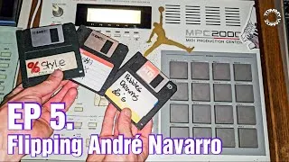 Thumbnail: EP. 5 Flipping André Navarro - mpc 2000 Beatmaking Golden Era Hip Hop Vibes