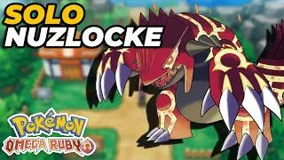 Thumbnail: Can Primal Groudon Solo An Entire Nuzlocke? | Pokemon Omega Ruby