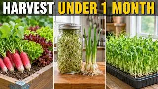 Thumbnail: 7 Fast Growing Vegetables You Can Harvest in Under 30 Days