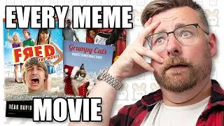 Thumbnail: I watched 8 movies adapted from memes because I love pain