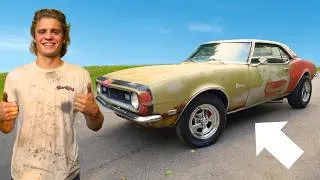 Thumbnail: I Made My Abandoned Camaro FAST… Then It Broke!