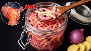 Thumbnail: Soak Ginger with Onion: Goodbye Painful Joints! (97-Year-Old Grandma's Secret)