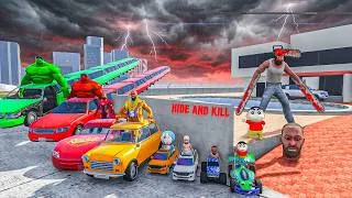 Thumbnail: Franklin play hide and kill with cars in Indian bike driving 3d