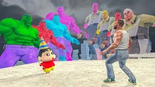 Thumbnail: Franklin Saves Team Hulk from Mr Meat in Indian Bike Driving 3D