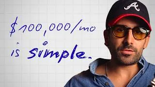 Thumbnail: the EXACT path to $100k/m (without funnels or sales calls)