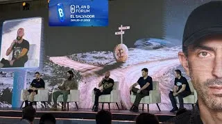 Thumbnail: Knots (BIP110) Debate from Plan ₿ Forum El Salvador 2026 – Luke, Mechanic, Bier, Tone, Giacomo