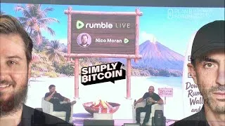 Thumbnail: Simply Bitcoin Interview by Nico Moran at Plan B El Salvador 2026