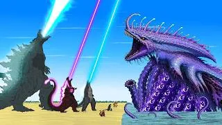 Thumbnail: Rescue TEAM Godzilla & KONG From EVOLUTION OF OCTOPUS (OCTOZILLA): Who Will Win???