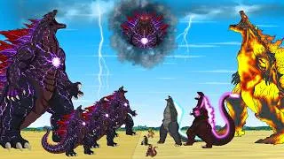 Thumbnail: Team Godzilla & Kong vs Evolution of Giant Black Godzilla: The Story of a Legendary Kaiju (Part 2)