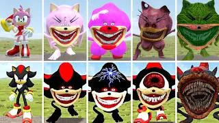 Thumbnail: INSANE SHADOW TAPES VS INSANE SONIC AMY TAPES EVOLUTION BATTLE In Garry's Mod!!