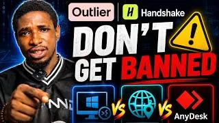 Thumbnail: RDP vs Proxy vs AnyDesk: Which One Actually Works for Outlier & AI Jobs?