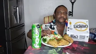 Thumbnail: Church's Chicken with pickles and a salad 🥗 I don't think earth is what people think it is.