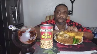Thumbnail: Teriyaki chicken VanCamp's PORK AND BEANS and cornbread. Everybody can feel it a change is coming.