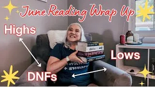 Thumbnail: The Good, The Bad & The Ugly June Reads✨Five Star Reads & DNFs✨#fantasy #reading #scifi