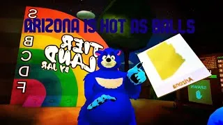 Thumbnail: Why is Arizona so hot? I rank US states in Tier Land on Vrchat part 1