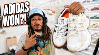 Thumbnail: GOT ’EM EARLY! FIRST LOOK At the Pharrell x adidas Jellyfish "Triple White" !