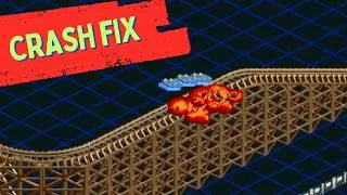 Thumbnail: How to Prevent RollerCoaster Derailment Crashes in RollerCoaster Tycoon Classic