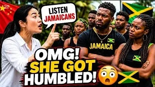 Thumbnail: “SHE LECTURED JAMAICANS ON THEIR OWN HISTORY… THEN GOT HUMBLED! 😳🇯🇲”