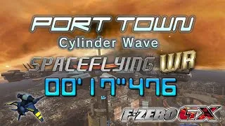 Thumbnail: F-Zero GX - Port Town: Cylinder Wave - 17"476 with Maximum Dragon 【Former Spaceflying WR】