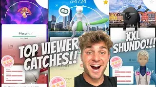 Thumbnail: 💯✨XXL BACKGROUND SHUNDO?! So MANY SHUNDOS and More in Pokemon Go!✨💯 (VIEWER CATCHES REACTION)