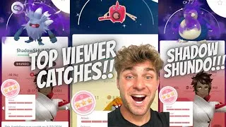 Thumbnail: 💯✨SHUNDO SHADOW!!! Reacting To My Viewers Catches in Pokemon Go!!!✨💯
