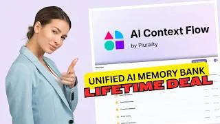 Thumbnail: AI Context Flow Lifetime Deal I Stop Re-explaining Yourself to Every AI