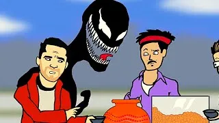 Thumbnail: Venom Animated Parody | Pani Puri | funny video in hindi | Golgappa eating |