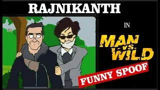 Thumbnail: Man Vs Wild Hindi | Rajnikanth and Bear Grylls | funny video  | Into The Wild With Bear Grylls