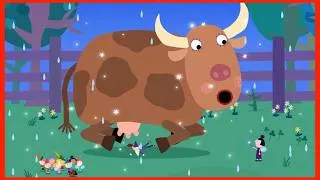 Thumbnail: MOO, LITTLE COWS! 🐄 Ben And Holly’s Little Kingdom: Cows 🥛