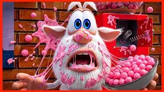 Thumbnail: BOOBA'S CHEWING GUM EXPLOSION?! 🫧😱 Funny Cartoons for Kids