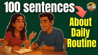 Thumbnail: Shadow With Me | 100 Daily Routine Sentences in English | Speak Fluently in 10 Minutes