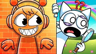 Thumbnail: SPRUNKI But EXTREME CAMOUFLAGE?! Incredibox Sprunki 2D Cartoon Animation