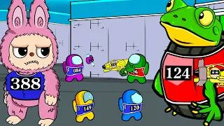 Thumbnail: Among Us in Squid Game Season 3: Labubu x Boneca Ambalabu! 🎮 Toonz Animation
